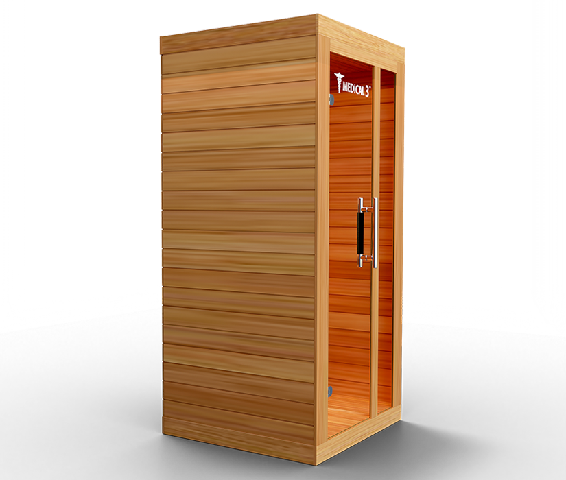 MedicalSaunas Medical 3™ Infrared Sauna – 1‑Person Wellness Cabin