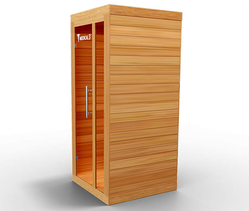 MedicalSaunas Medical 3™ Infrared Sauna – 1‑Person Wellness Cabin