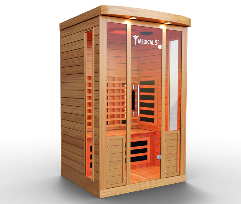 MedicalSaunas Medical 5™ Infrared Sauna – 3‑Person Wellness Cabin