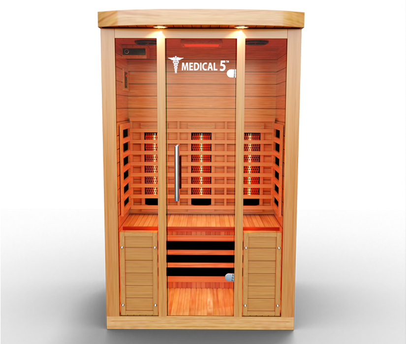 MedicalSaunas Medical 5™ Infrared Sauna – 3‑Person Wellness Cabin