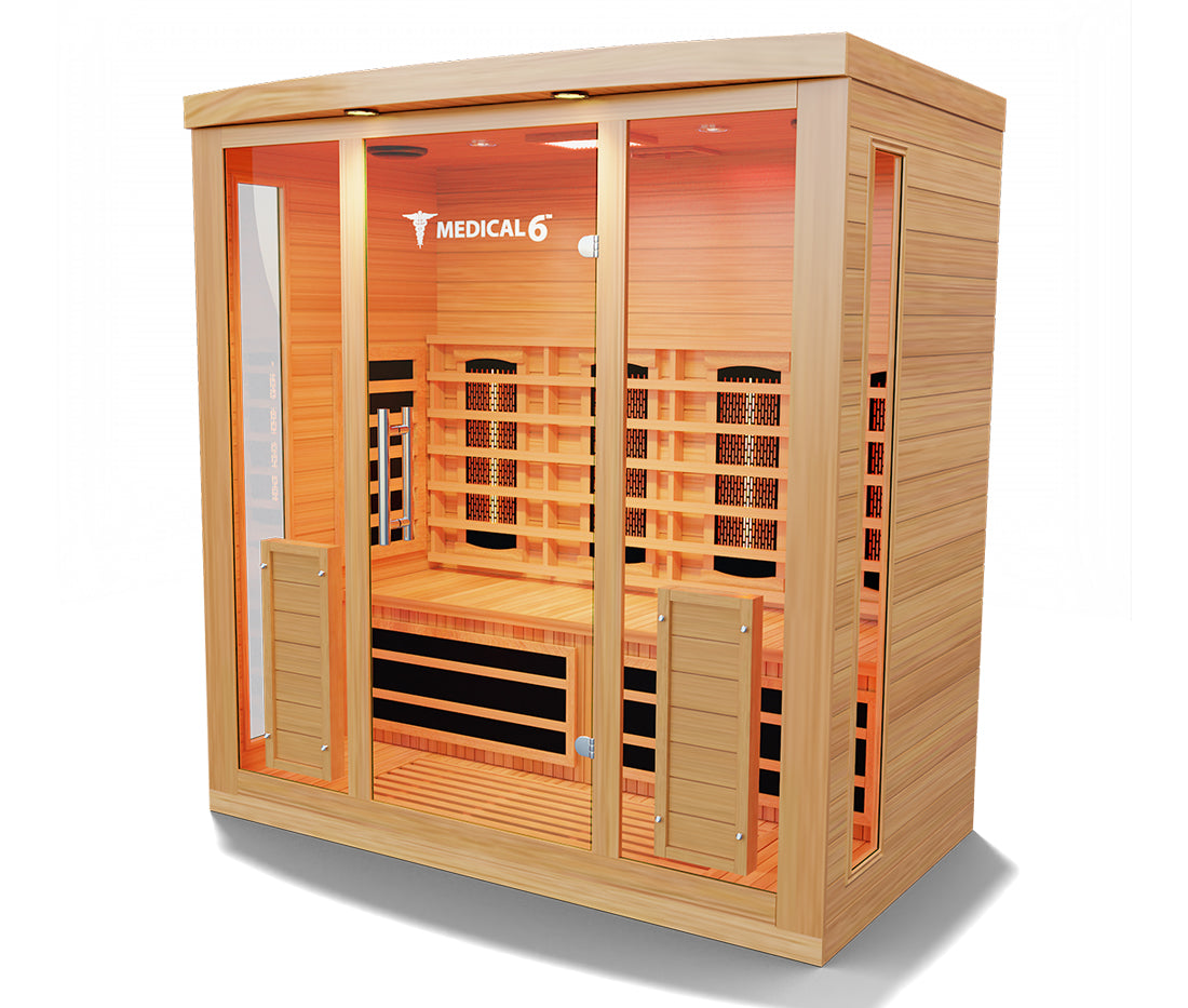 MedicalSaunas Medical 6™ Infrared Sauna – 4 to 6 Person Wellness Cabin