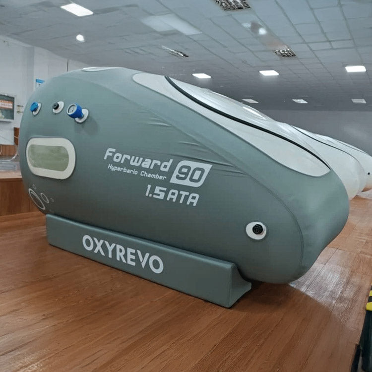 OxyRevo Forward90 – 1.4 to 1.5 ATA Portable Sitting Hyperbaric Chamber