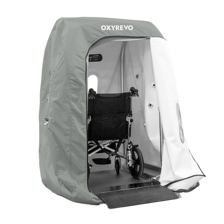 OxyRevo Heal40 – 1.4 ATA Wheelchair Hyperbaric Chamber