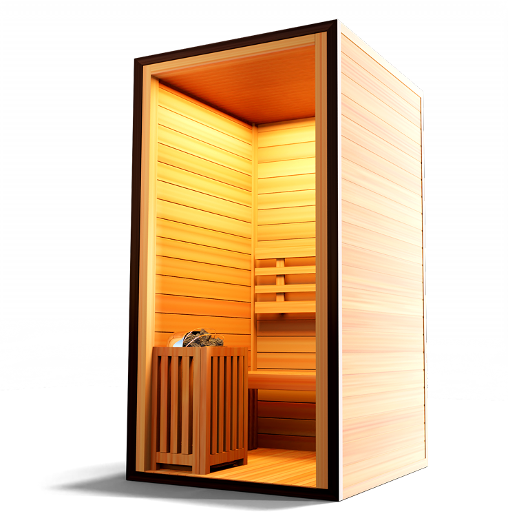 MedicalSaunas Traditional 4™ Steam Sauna – 1‑Person Wellness Cabin