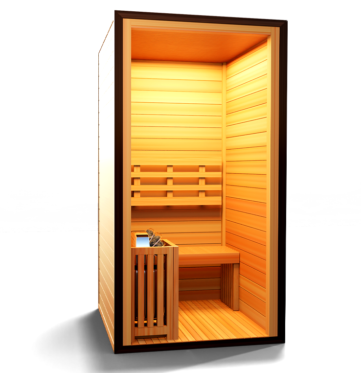 MedicalSaunas Traditional 4™ Steam Sauna – 1‑Person Wellness Cabin
