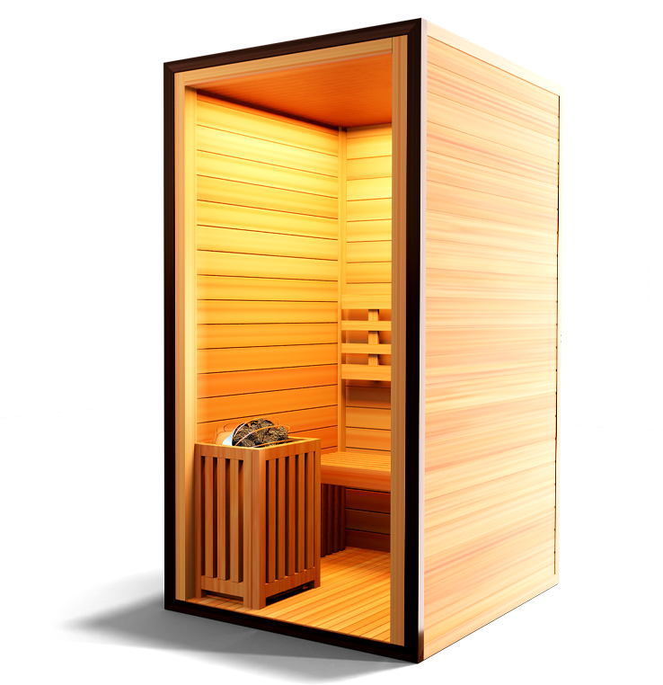 MedicalSaunas Traditional 4™ Steam Sauna – 1‑Person Wellness Cabin