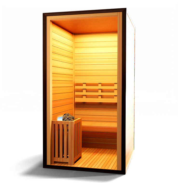 MedicalSaunas Traditional 4™ Steam Sauna – 1‑Person Wellness Cabin
