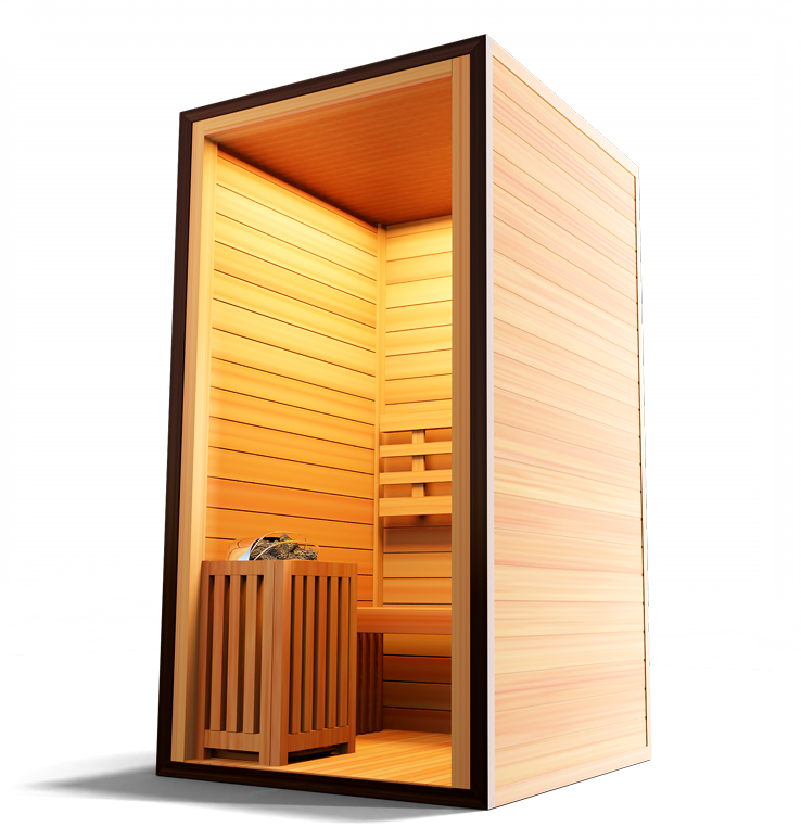MedicalSaunas Traditional 4™ Steam Sauna – 1‑Person Wellness Cabin