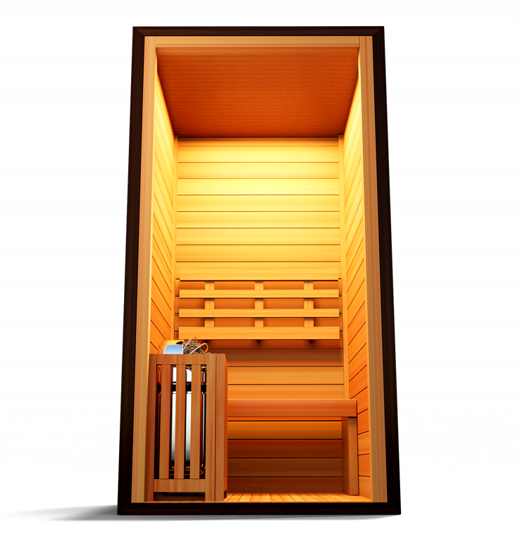 MedicalSaunas Traditional 4™ Steam Sauna – 1‑Person Wellness Cabin