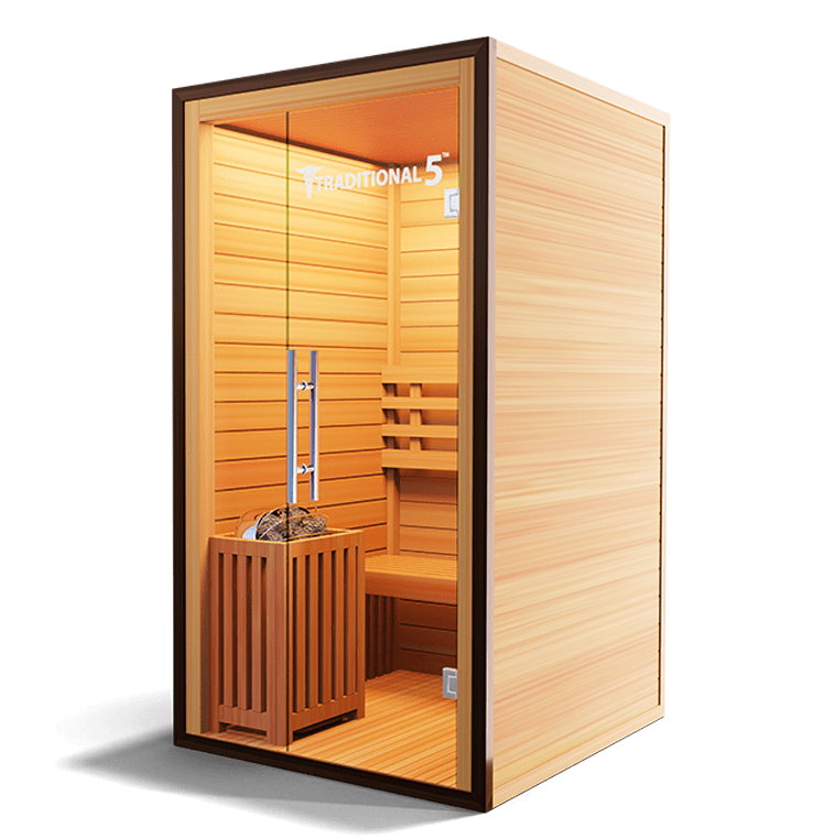MedicalSaunas Traditional 5™ Steam Sauna – 1‑Person Wellness Cabin