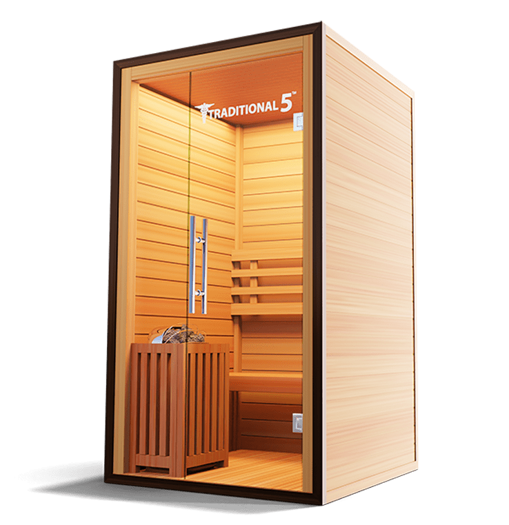 MedicalSaunas Traditional 5™ Steam Sauna – 1‑Person Wellness Cabin