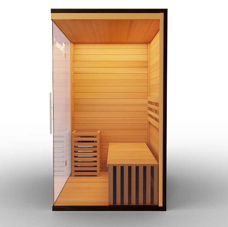 MedicalSaunas Traditional 7™ Steam Sauna – 3‑Person Cabin