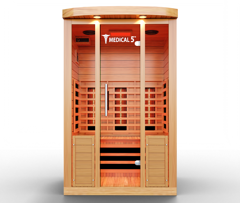MedicalSaunas Medical 5™ Infrared Sauna – 3‑Person Wellness Cabin