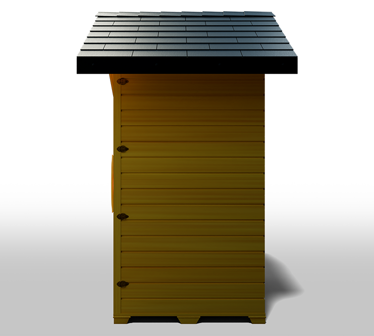 MedicalSaunas Nature 5™ Outdoor Infrared Sauna – 2‑Person Hybrid Cabin