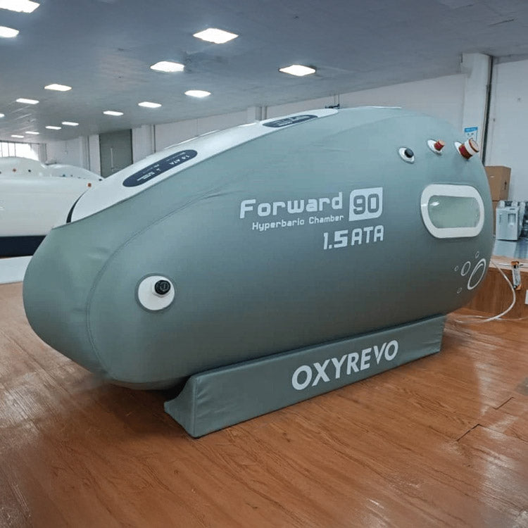 OxyRevo Forward90 – 1.4 to 1.5 ATA Portable Sitting Hyperbaric Chamber
