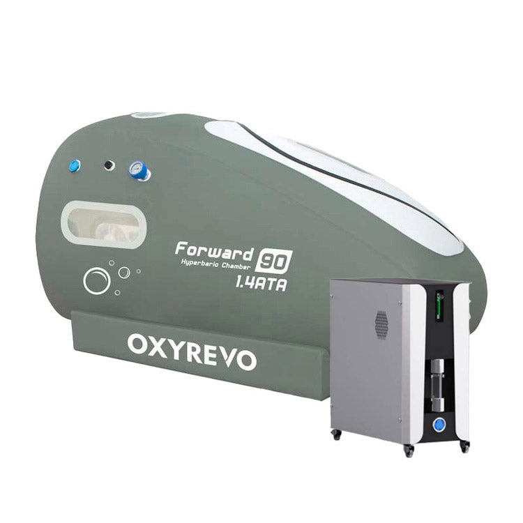OxyRevo Forward90 – 1.4 to 1.5 ATA Portable Sitting Hyperbaric Chamber