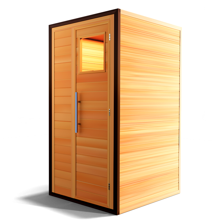 MedicalSaunas Traditional 4™ Steam Sauna – 1‑Person Wellness Cabin